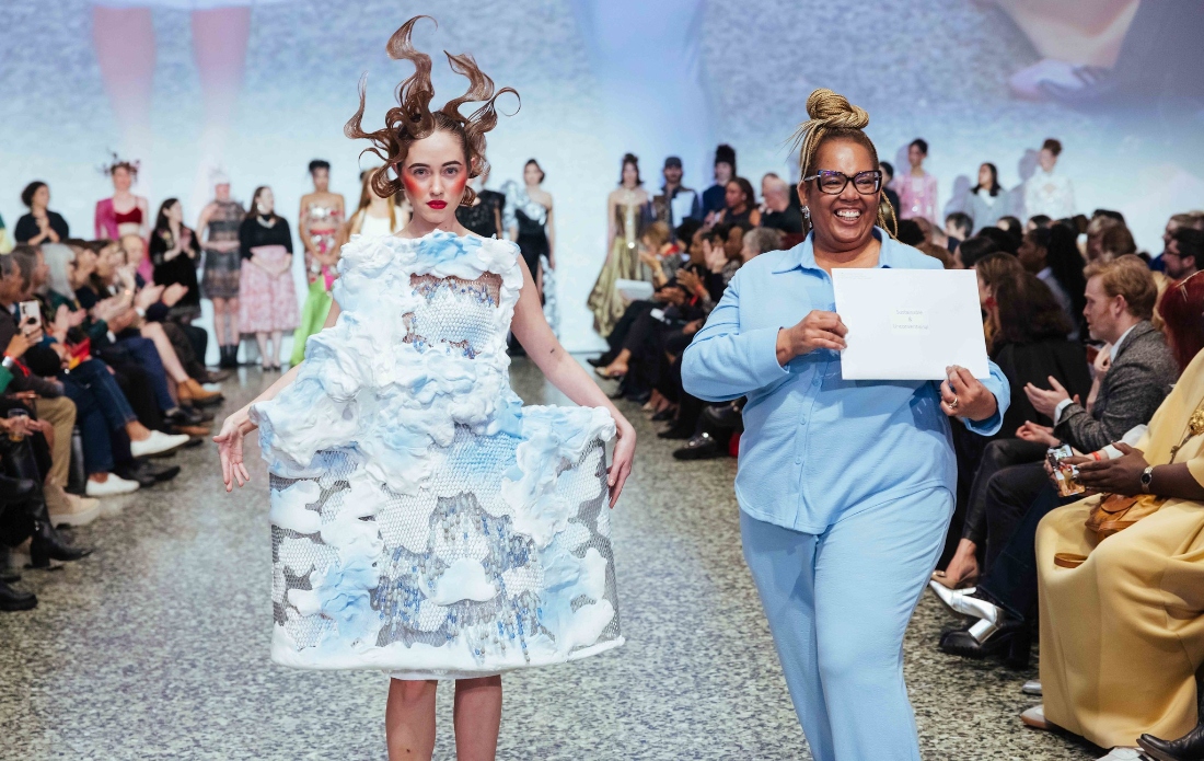 HCC Fashion Design student reflects on winning at Fashion Fusion design competition