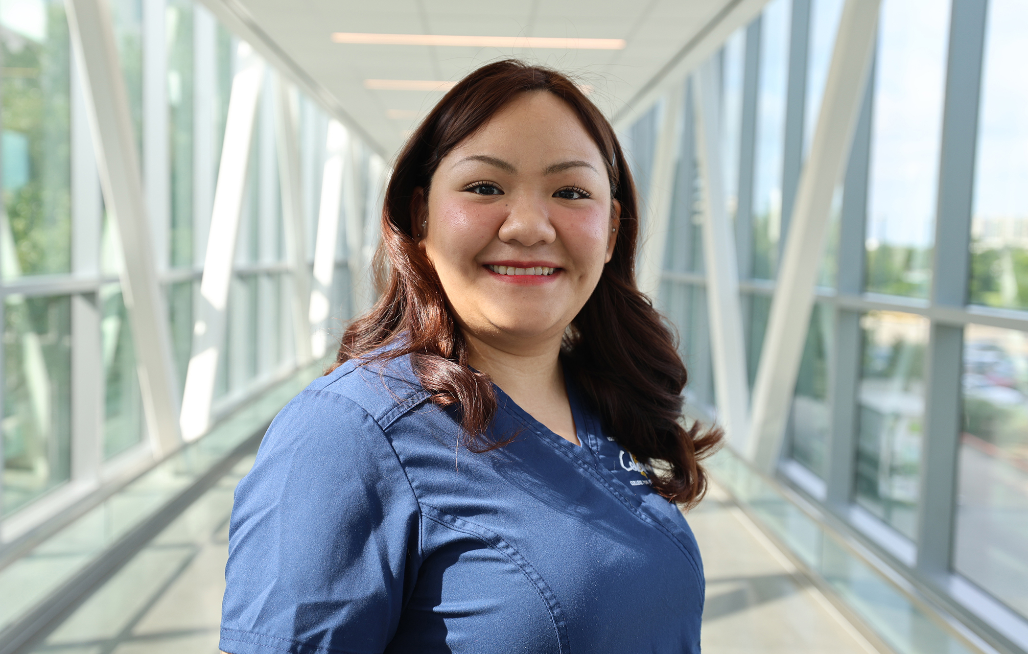 Diagnostic Medical Technician student Kelley Vo