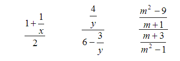 complex fraction