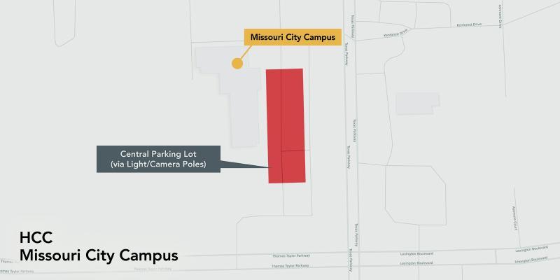 Outdoor Wifi Zones for Missouri City Campus