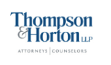 words Thompson Horton as a logo